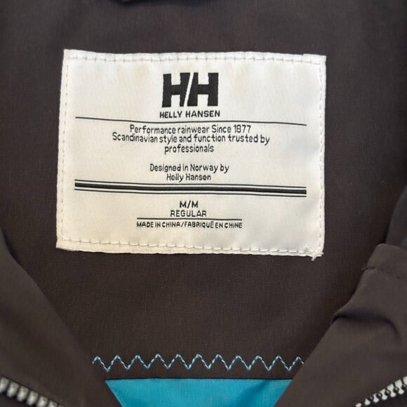 Helly Hansen double-breasted raincoat in Black Size MM - Picture 4 of 11